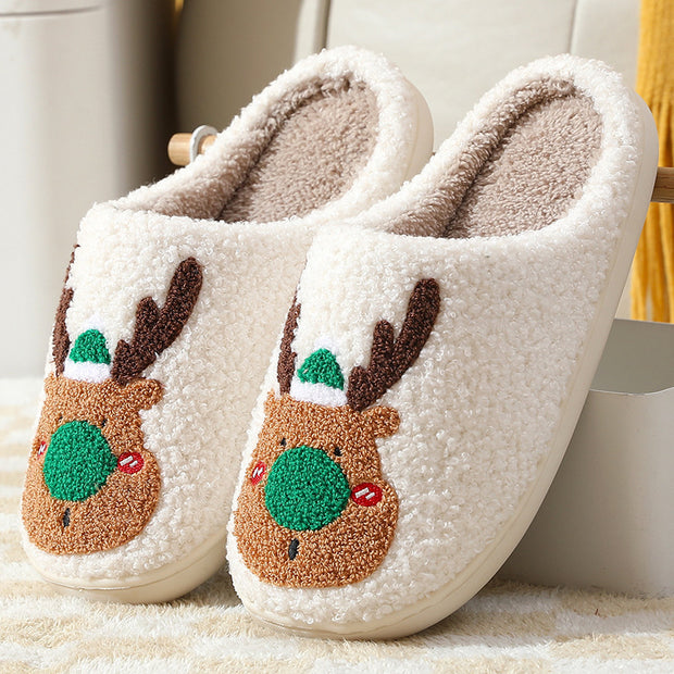 Christmas Reindeer Slippers