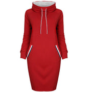 Ladies Winter Hooded Dress