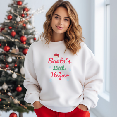 Santa's Little Helper Unisex Christmas Sweatshirt