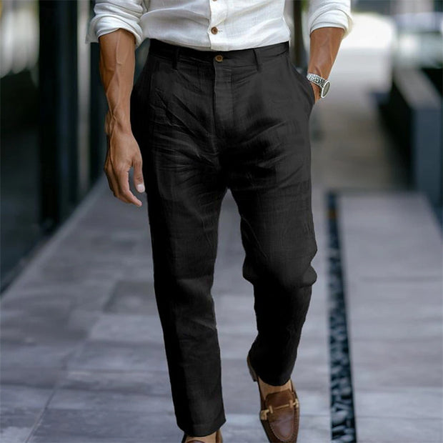 Men's Linen Casual Pants