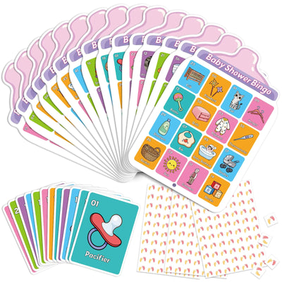Adults Baby Shower Cards  Games