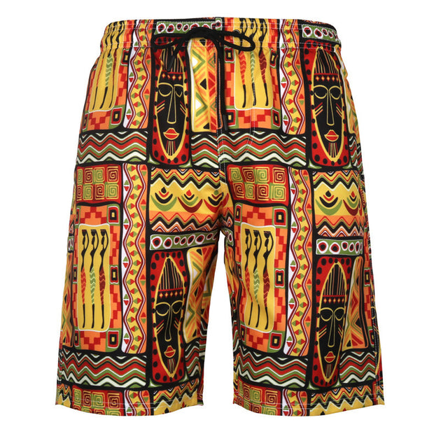 Men's Beach  Plus Size Swim Shorts