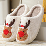 Christmas Reindeer Slippers