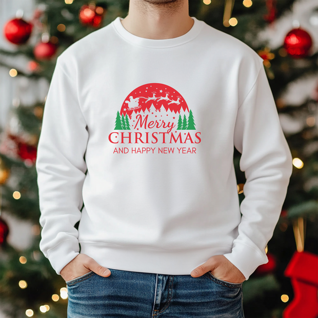 Merry Christmas Tree Unisex Sweatshirt