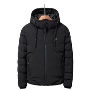 New Men Smart Winter Cotton USB Electric Heated Jackets