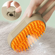 Steamy Dog/Cat Brush 3 In 1 Electric Spray Brushes