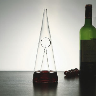 Transparent Wine Decanter Click One And Done