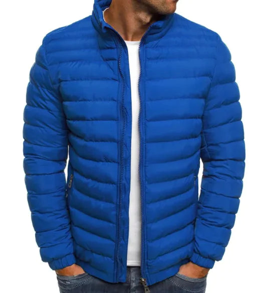 Men’s Winter Padded Polyester Fiber Jacket