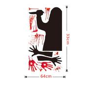 Halloween Bloody Hand Stickers