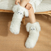 Fleece Anti-slip Women's Plush Snow Socks