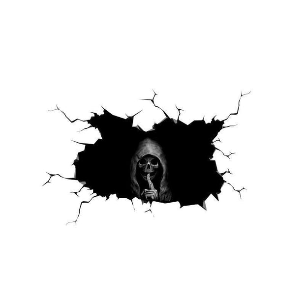 Halloween Skull Wall Sticker