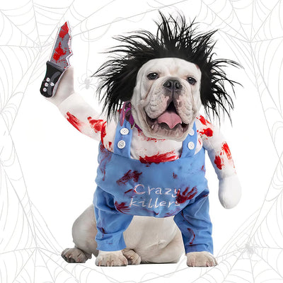 Halloween Deadly Scary Dog Costume