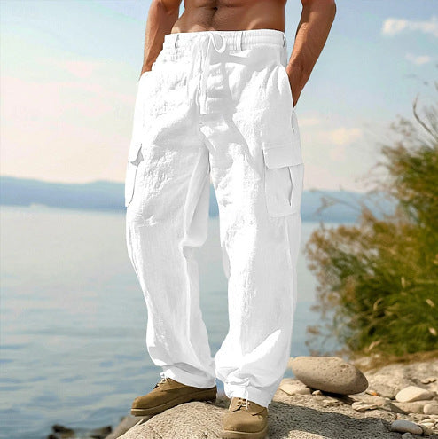 Men's Thin Loose Casual  Pants