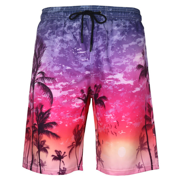 Men's Beach  Plus Size Swim Shorts