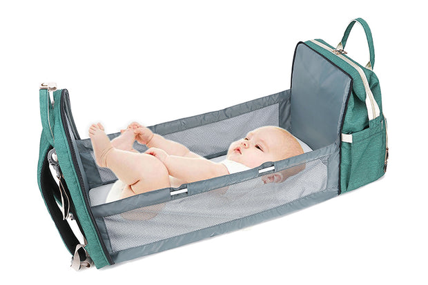 Multifunctional Backpack Baby Bed Click One And Done