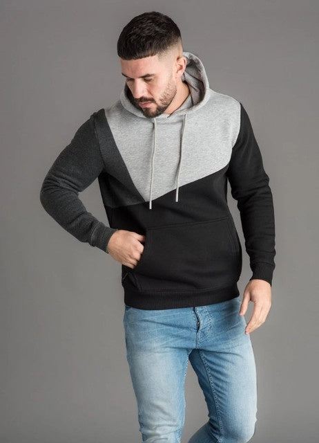 Men's Tri-Color Pullover