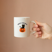 Ghostly Greetings Halloween Colourful Mug