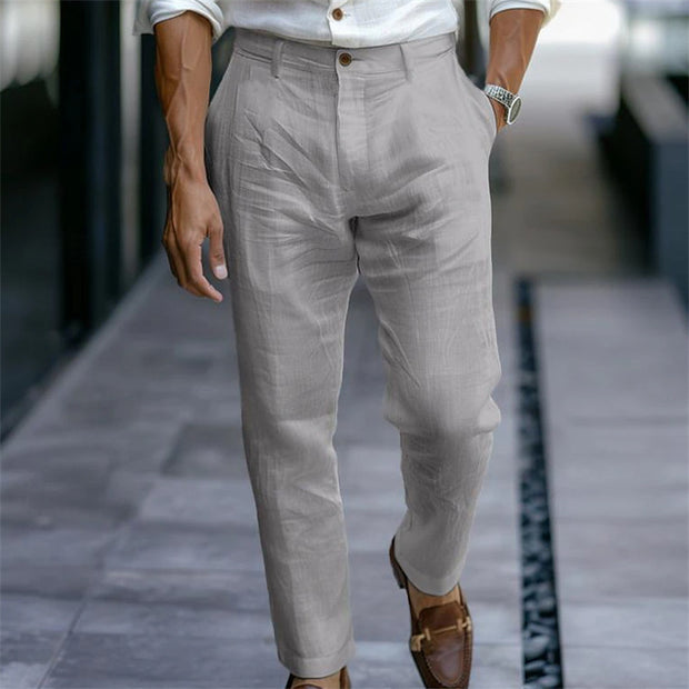 Men's Linen Casual Pants