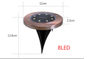 Solar Garden Disk Light Click One And Done