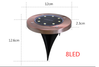 Solar Garden Disk Light Click One And Done