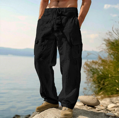Men's Thin Loose Casual  Pants