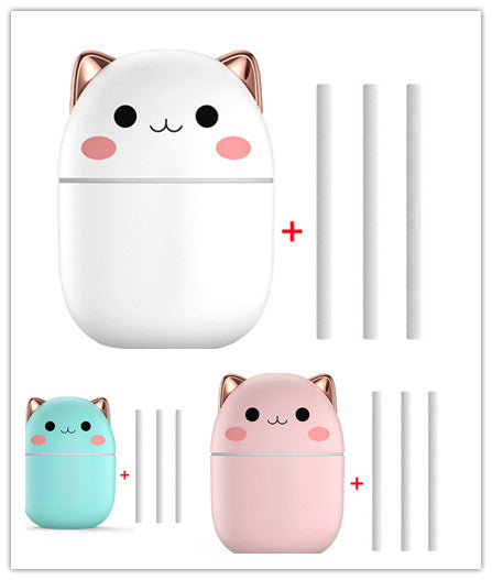 250ml Cute Cat Humidifier Click One And Done