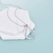 Sterling Silver Ring Holder Necklace