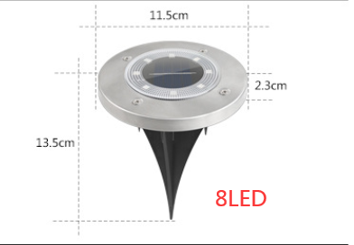 Solar Garden Disk Light Click One And Done