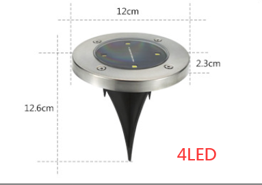 Solar Garden Disk Light Click One And Done