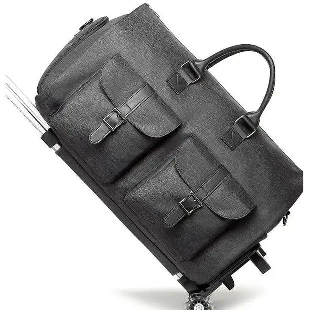 Men's Rolling Travel Bag Click One And Done