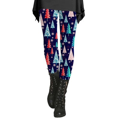 Plus Size Women's Christmas Leggings