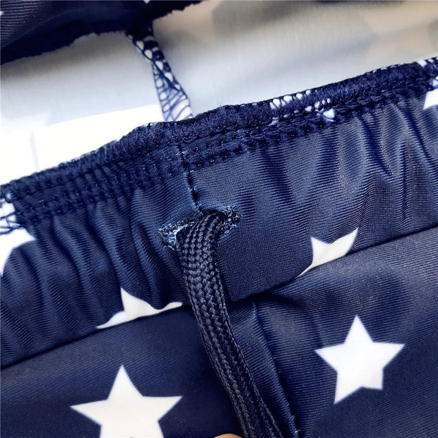 Boys Star Pattern Beach Swimwear