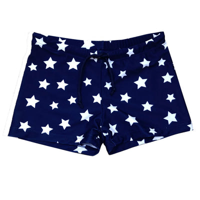 Boys Star Pattern Beach Swimwear