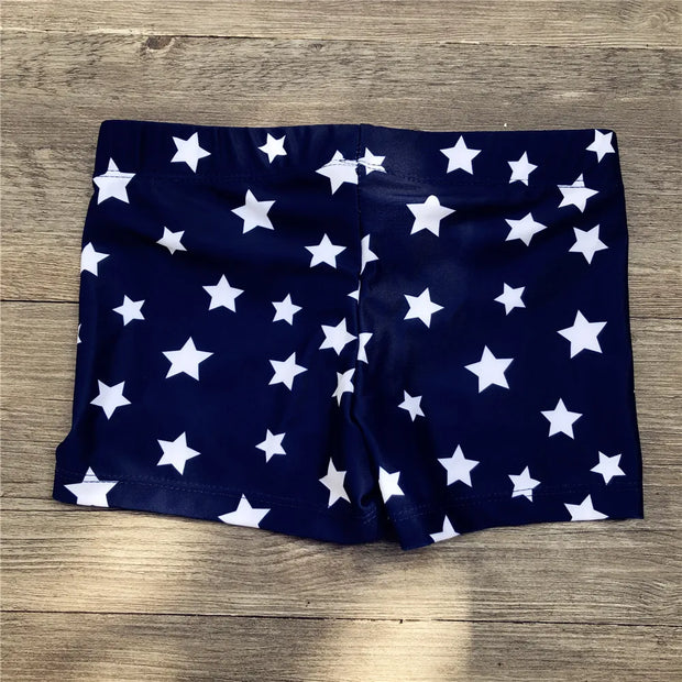 Boys Star Pattern Beach Swimwear