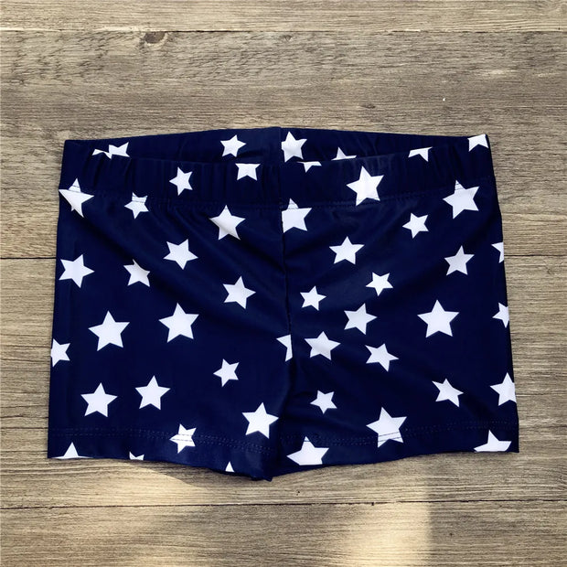 Boys Star Pattern Beach Swimwear