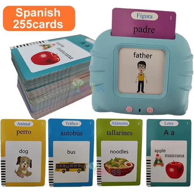 Educational Learning Talking Flash Cards Click One And Done