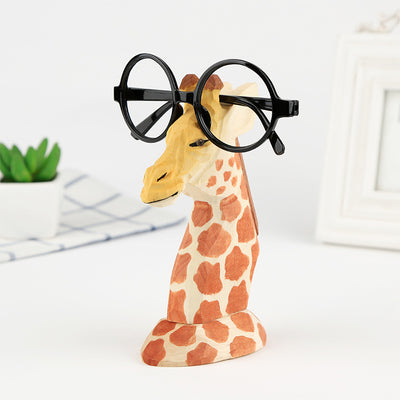 Solid Wood Fun Eye Glasses Frame Holder Click One And Done