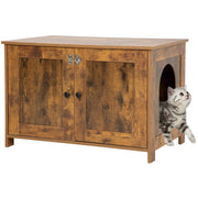Furniture Cat Washroom Storage Cabinet Pet