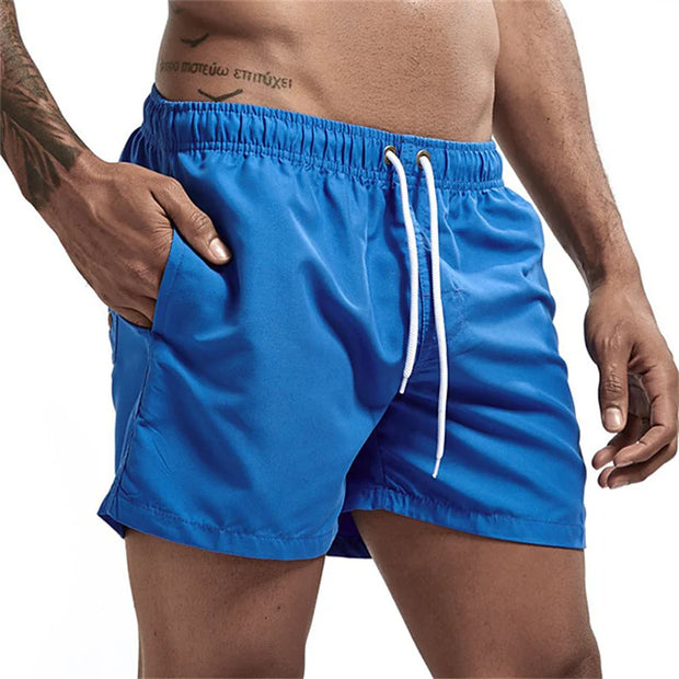 Fast Drying Swim Trunks with Pockets Mesh Liner