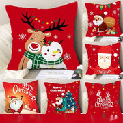 Merry Christmas Decorative Pillow