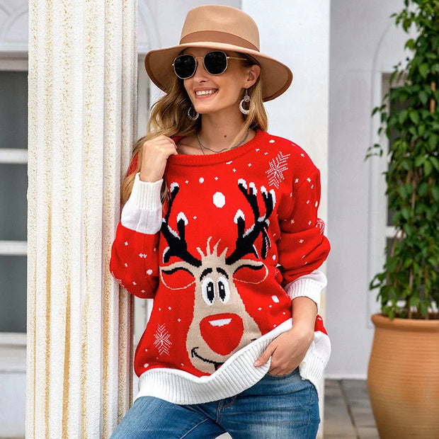 2025 Christmas Reindeer Sweater