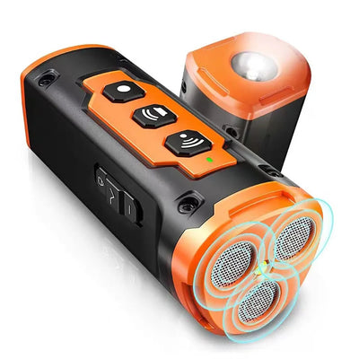 Ultrasonic Rechargeable Dog Training Device With LED Flashlight