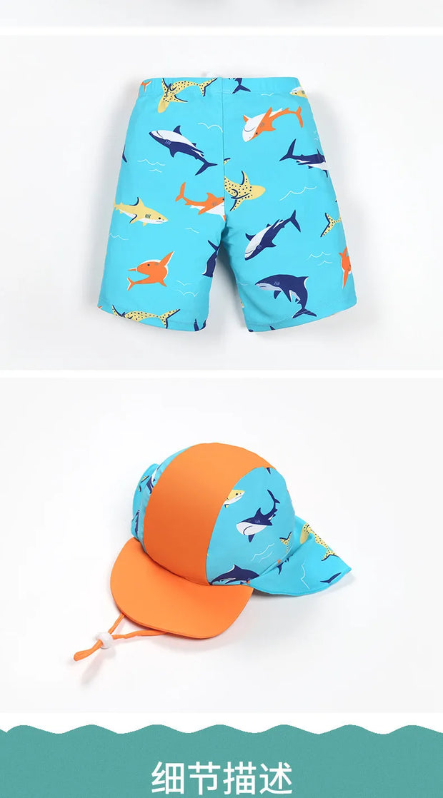 Boys' Swimwear: 3 Piece Beach Set