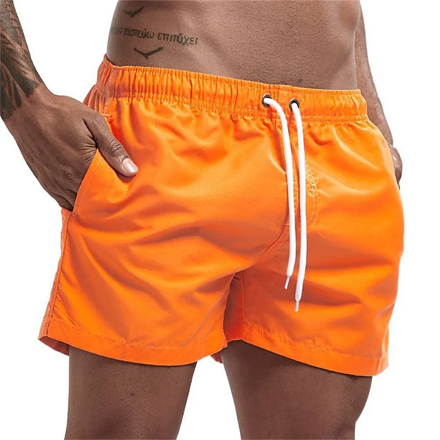 Fast Drying Swim Trunks with Pockets Mesh Liner