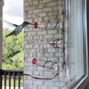 Outdoor  Hummingbird Feeder For Windows Click One And Done