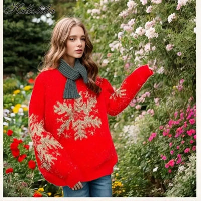 Christmas Snowflake Sweater