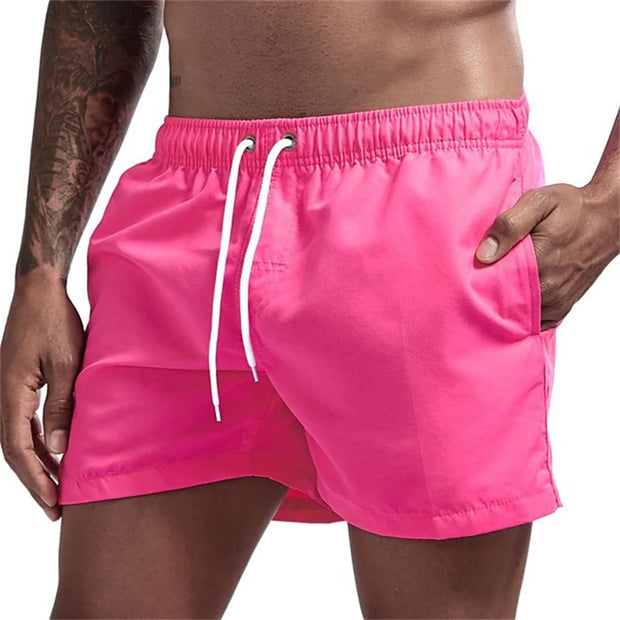 Fast Drying Swim Trunks with Pockets Mesh Liner