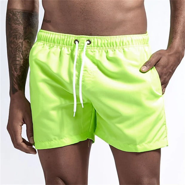 Fast Drying Swim Trunks with Pockets Mesh Liner