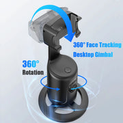 360°Rotation Ai Gimbal Smartphone Stabilizer Click One And Done