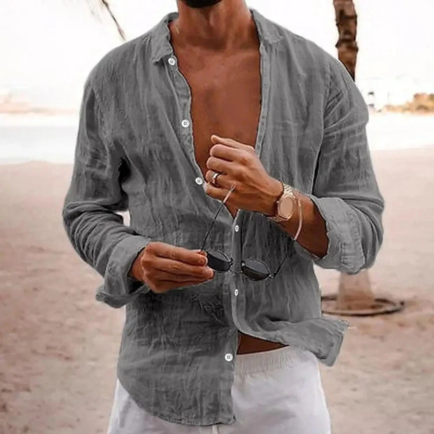 Thin Long Sleeve Casual Shirt